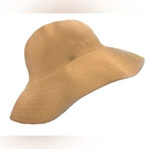 Scala Collezione Woven Hat Packable 3.75” Wide Brim Size Adjustable Tie One Size